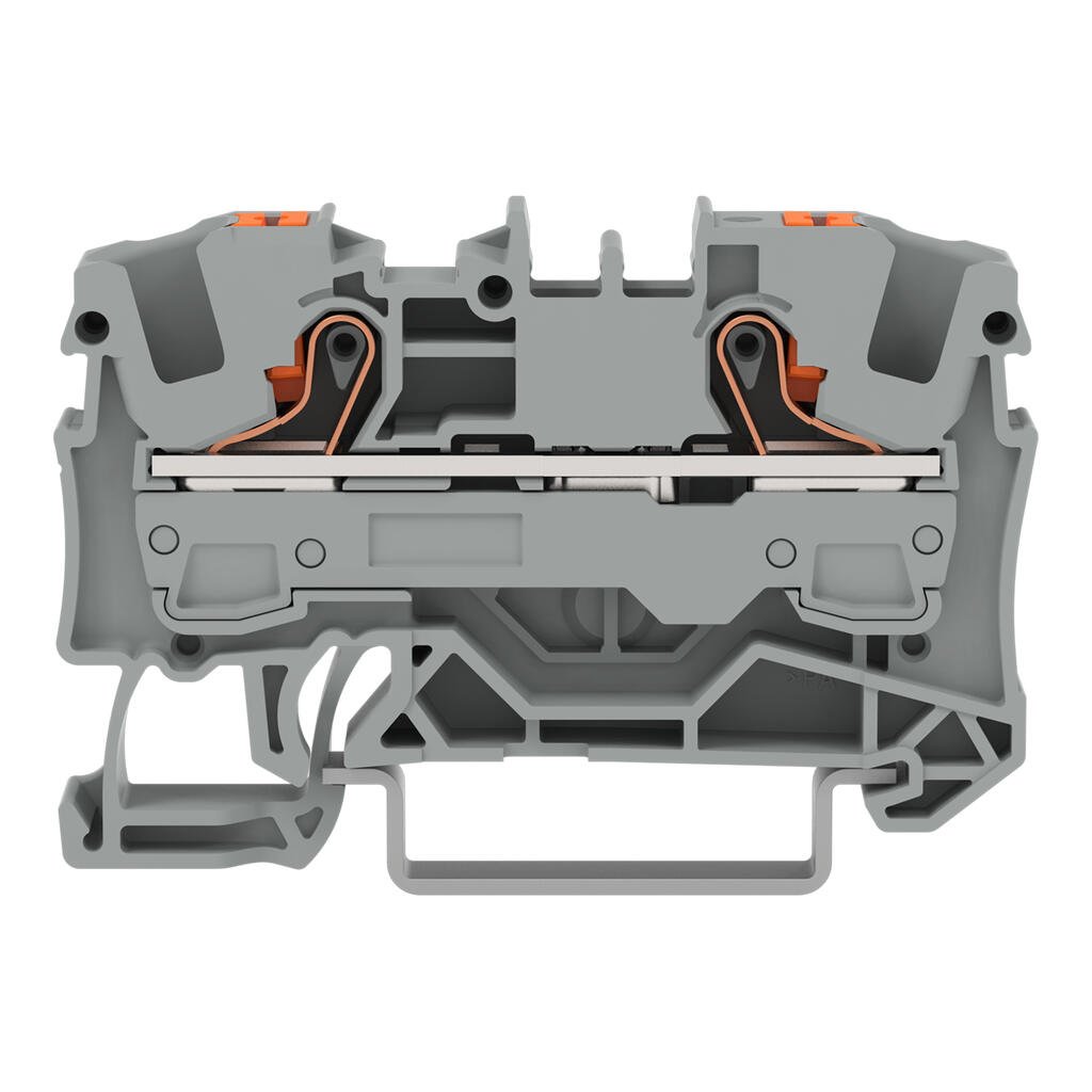 Topjobs Rail Mount Feedthrough Terminal Block w/ Push-Buttons