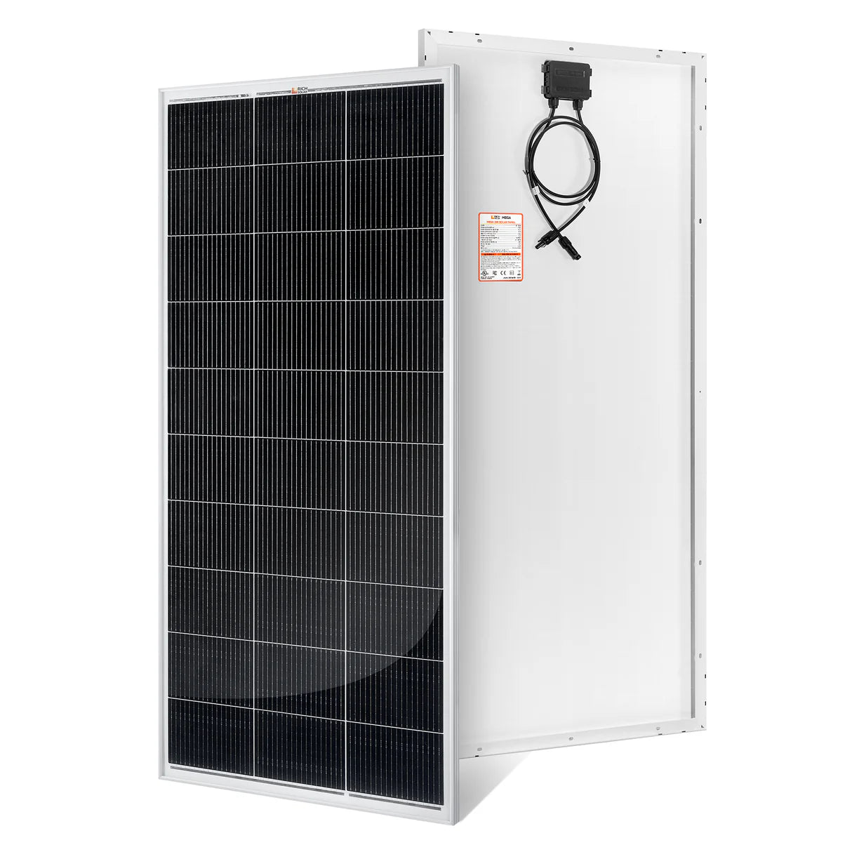 RICH SOLAR MEGA 12V 200 Watt Monocrystalline Solar Panel