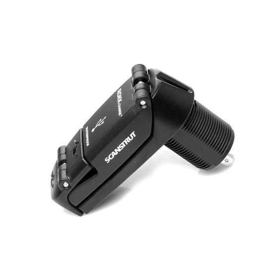 ROKK Charge+ Waterproof Fast Charge Dual USB Socket