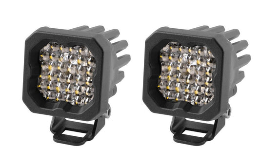 Stage Series C1R White Flood Standard LED Pod (pair)