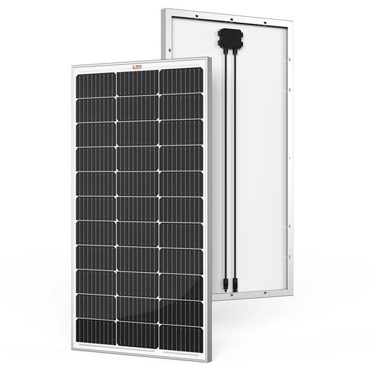 RICH SOLAR MEGA 12V 100 Watt Monocrystalline Solar Panel