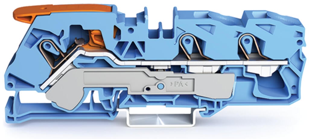 Topjobs Rail Mount Terminal Block w/ Lever