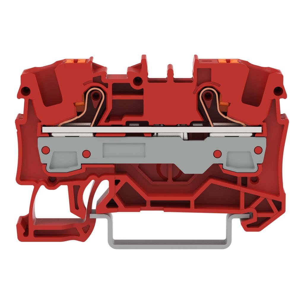 Topjobs Rail Mount Feedthrough Terminal Block w/ Push-Buttons