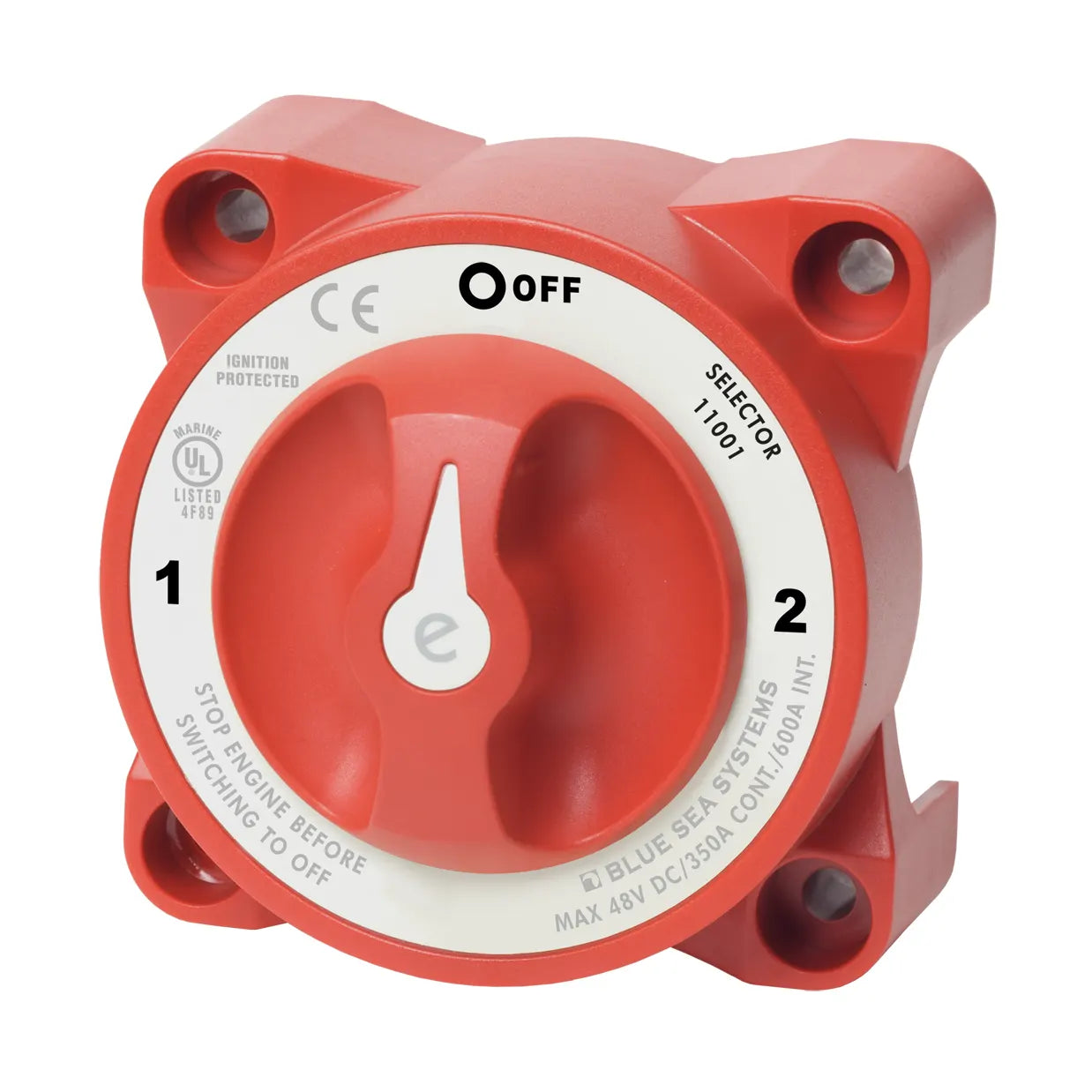 E-Series Battery Selector Switch with AFD - 3 Positions
