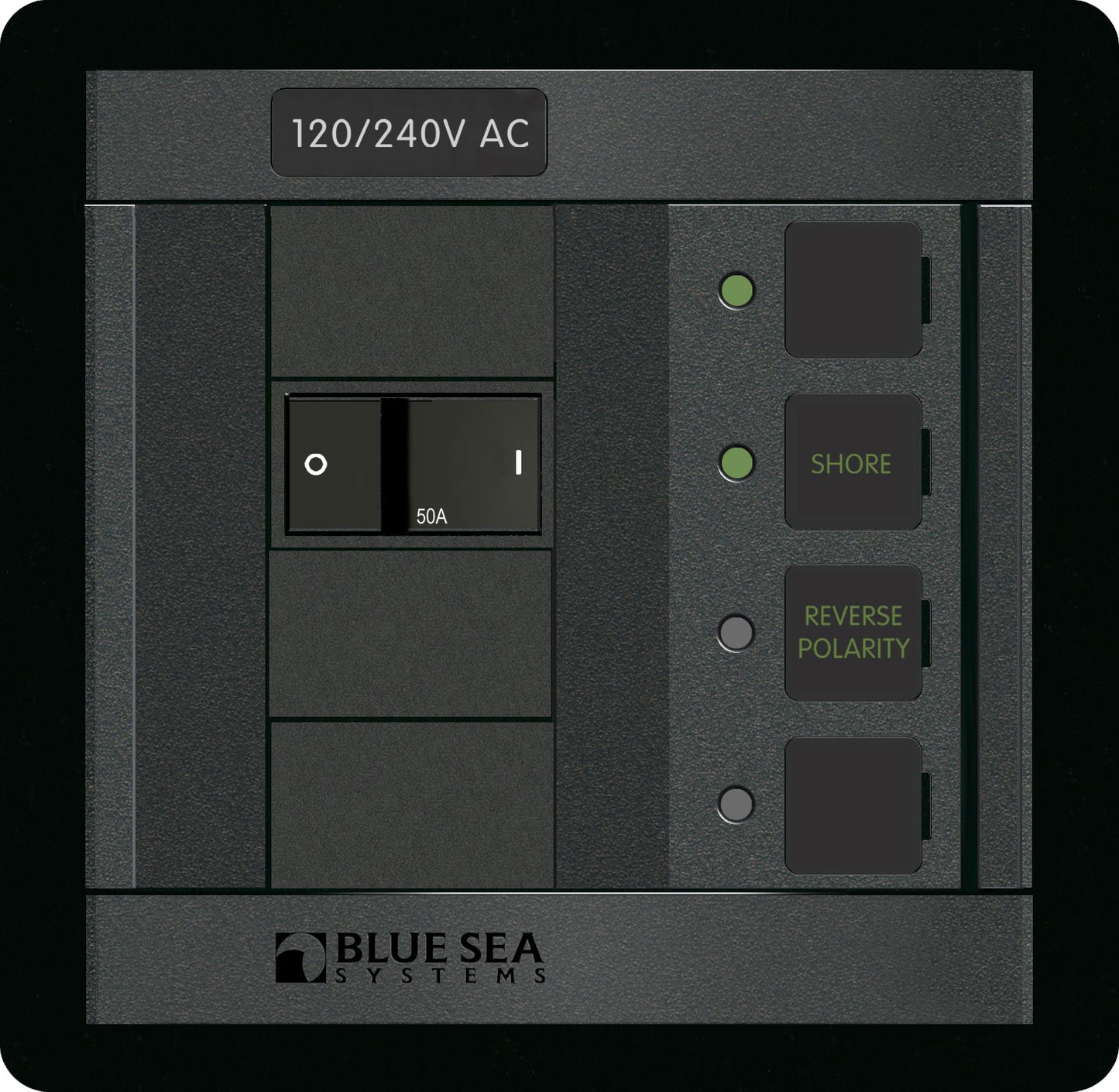 C-Series Triple-Pole Flat Rocker Circuit Breaker
