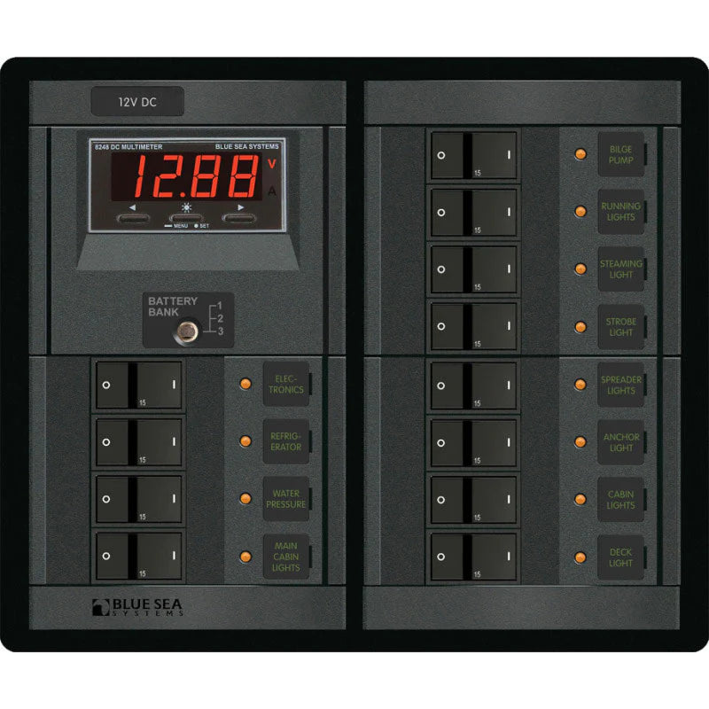 360 Panel 12 Volt DC 12 Position