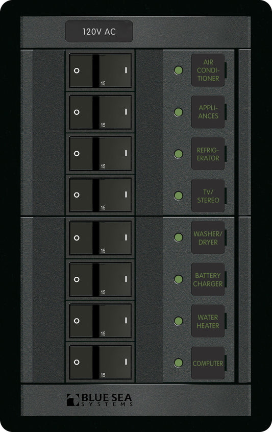 360 Panel 120 Volt AC 8 Position