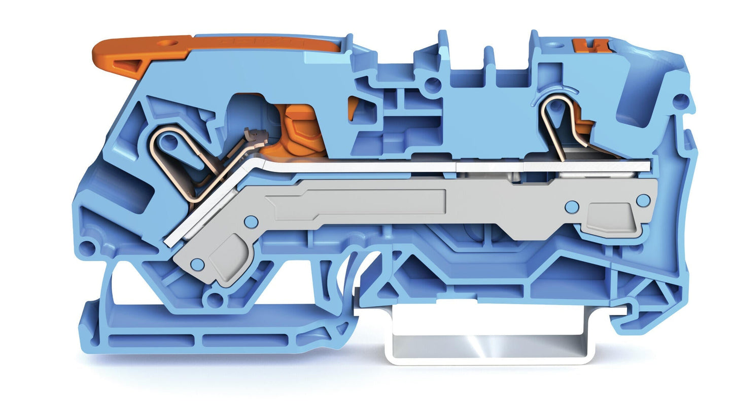 Topjobs Rail Mount Terminal Block w/ Lever