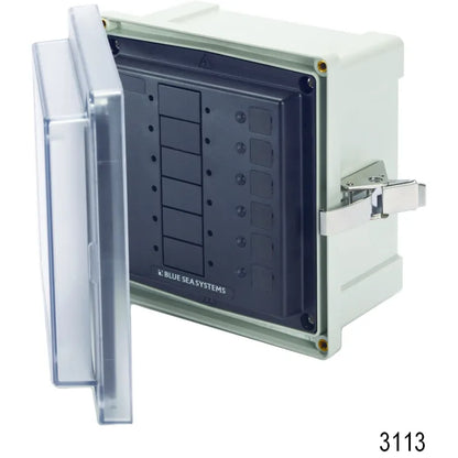 Surface Mount System Panel Enclosure, 6 Circuit Blank