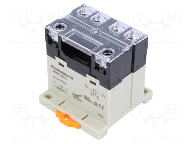 Weidmüller 30A Electromagnetic SPST-NO 12VDC Relay