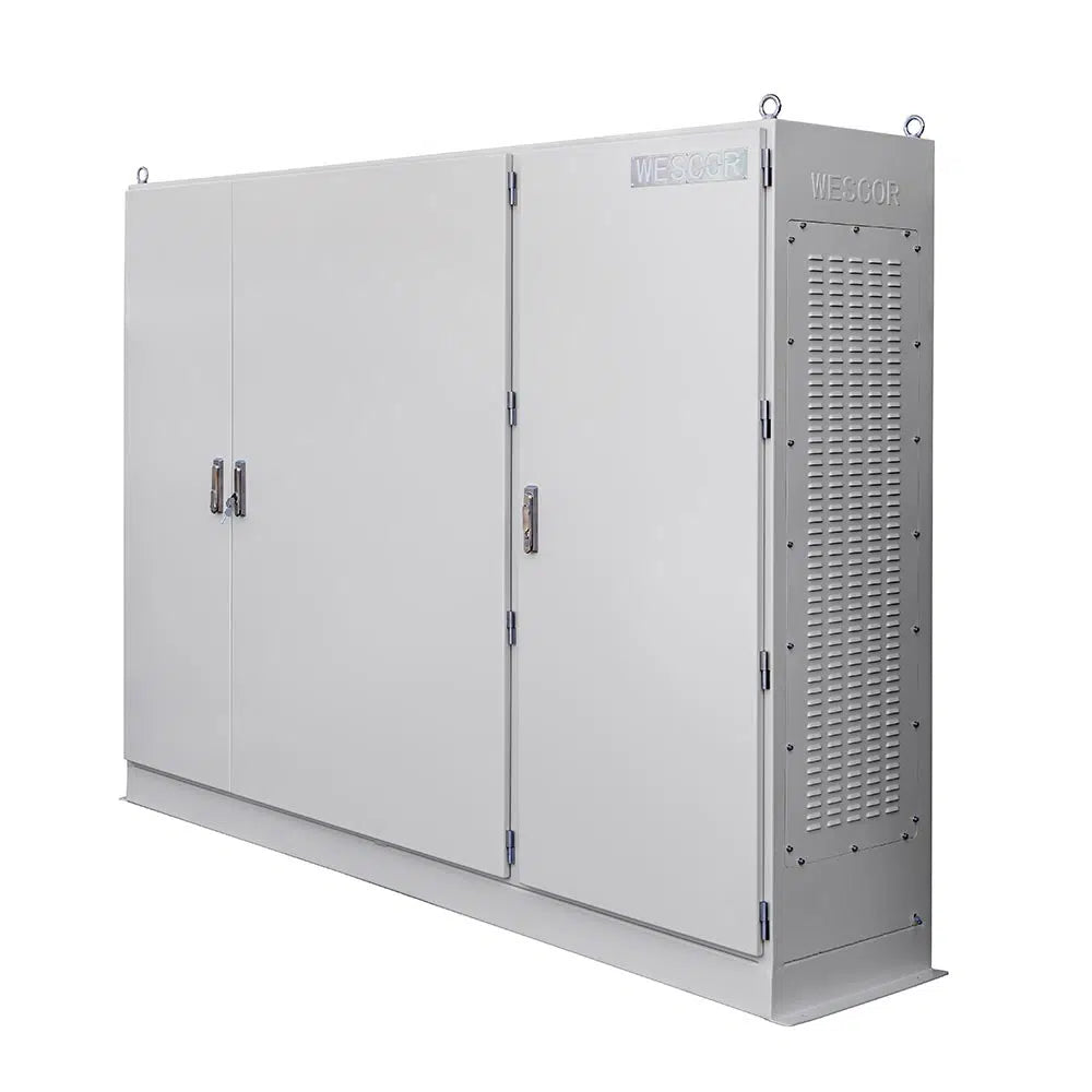 Wescor AL12+AC Solar Battery and Equipment Cabinet