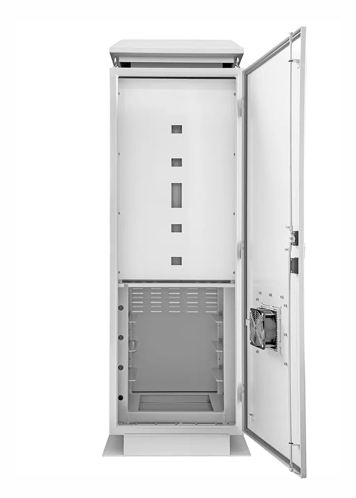 Wescor AL4TTD Solar Battery and Equipment Cabinet – Deeper Version