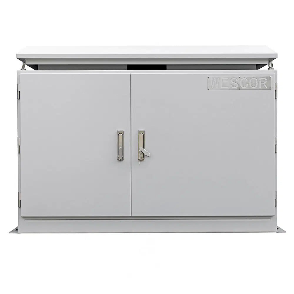 Wescor AL5D Solar Battery and Equipment Cabinet – Deeper Version