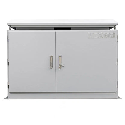 Wescor AL5D Solar Battery and Equipment Cabinet – Deeper Version