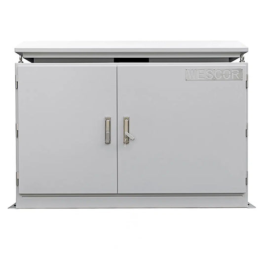 Wescor AL5D Solar Battery and Equipment Cabinet – Deeper Version