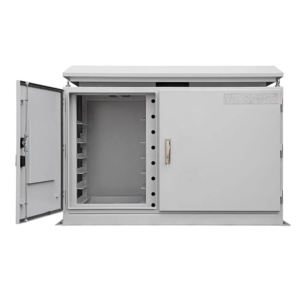 Wescor AL5D Solar Battery and Equipment Cabinet – Deeper Version
