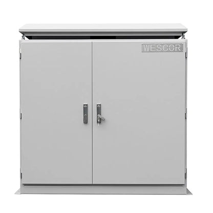 Wescor AL8 Solar Battery and Equipment Cabinet