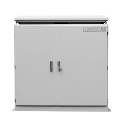 Wescor AL8D Solar Battery and Equipment Cabinet – Deeper Version