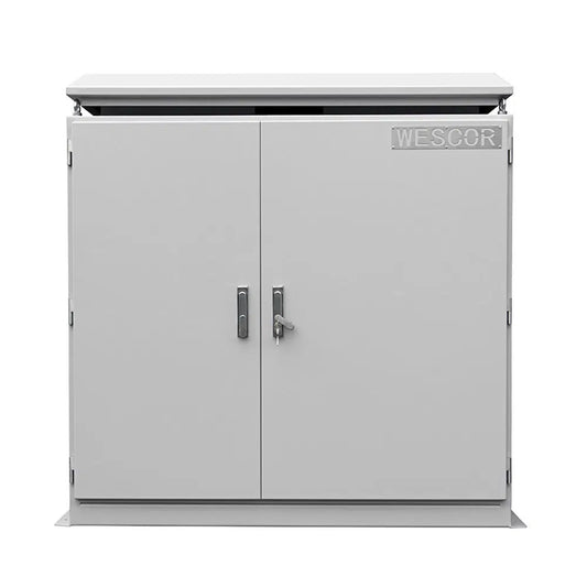 Wescor AL8D Solar Battery and Equipment Cabinet – Deeper Version