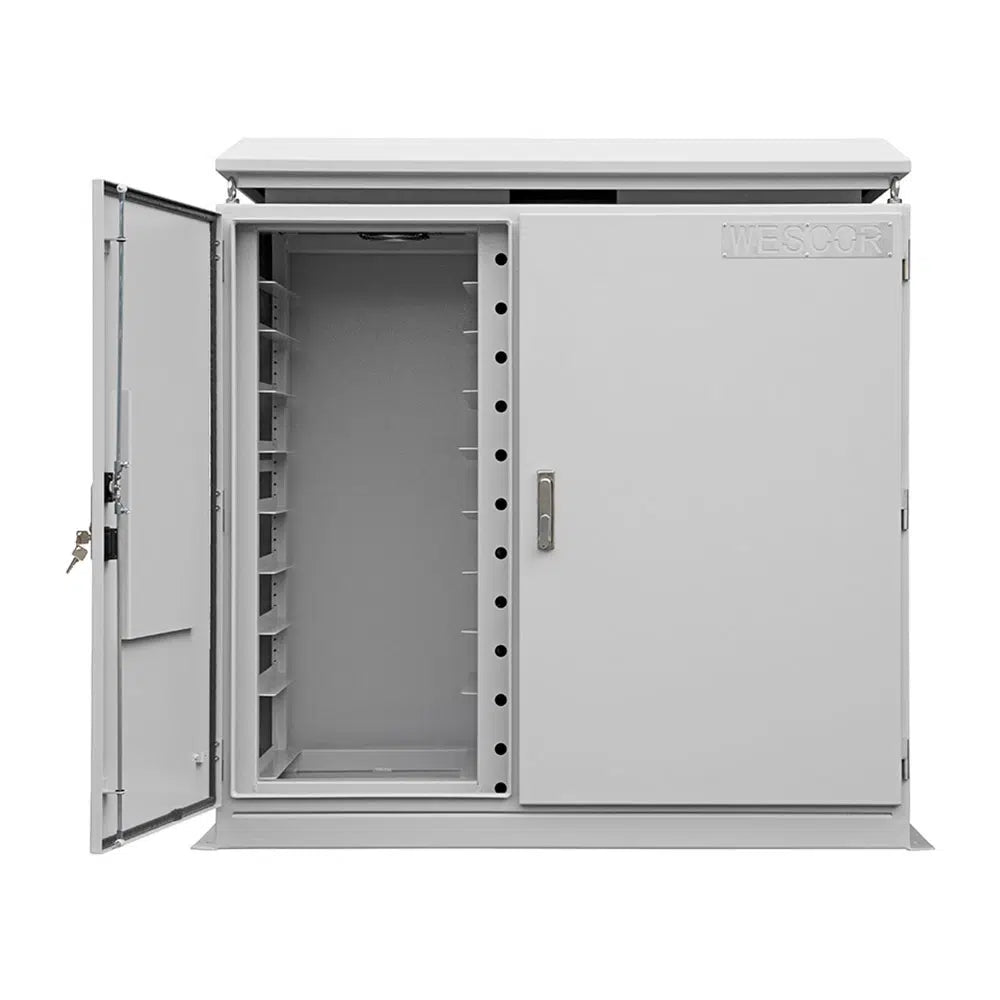 Wescor AL8D Solar Battery and Equipment Cabinet – Deeper Version