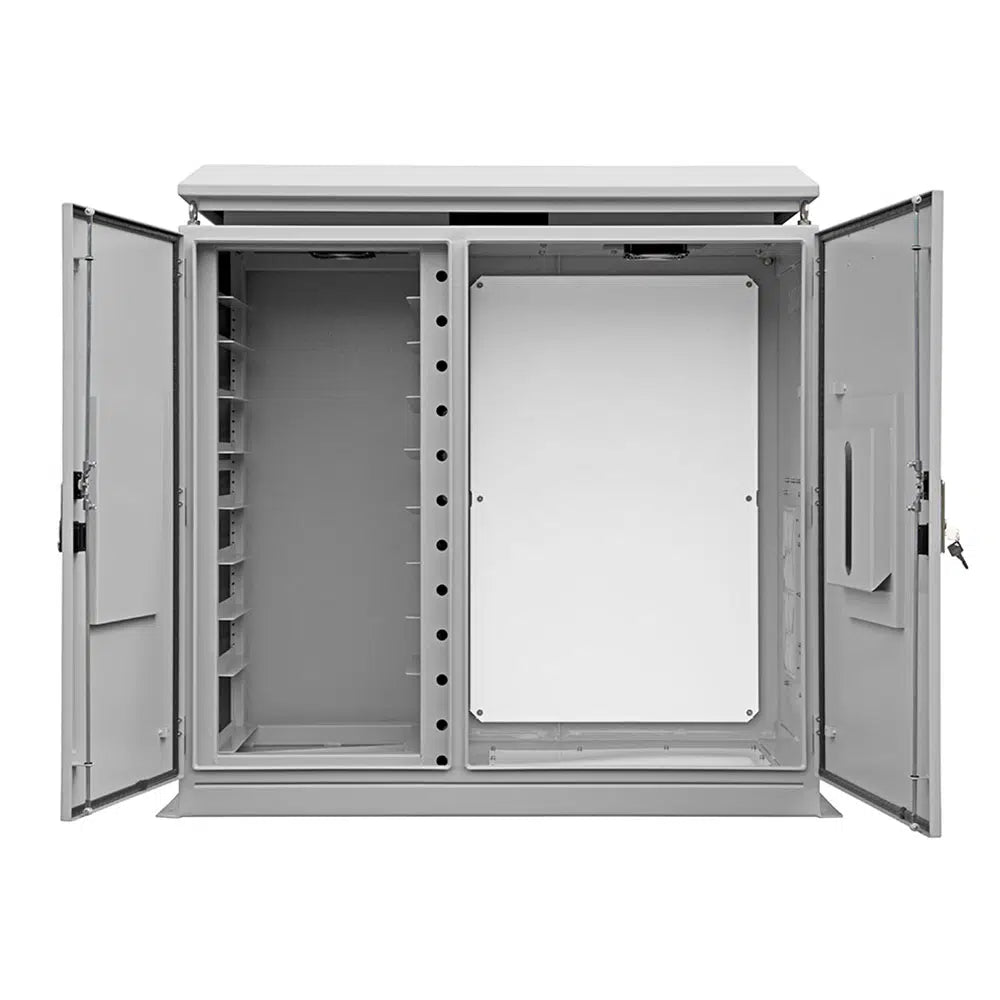 Wescor AL8D Solar Battery and Equipment Cabinet – Deeper Version