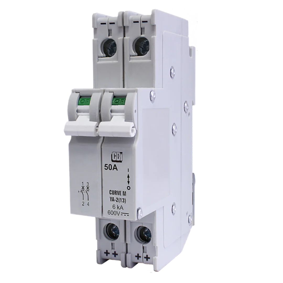 CBI BK63H 2-Pole UL1077 125vDC Brkr, B Trip
