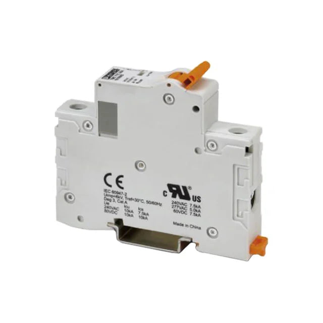 CBI BK63H 1-Pole UL1077 DIN Mt MCB, B-trip, 60vDC