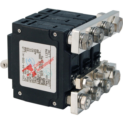 C-Series White Toggle Circuit Breaker Triple Pole