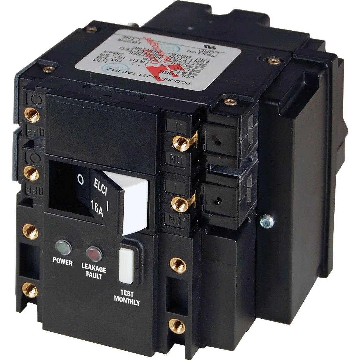C-Series ELCI Main Rocker Circuit Breaker