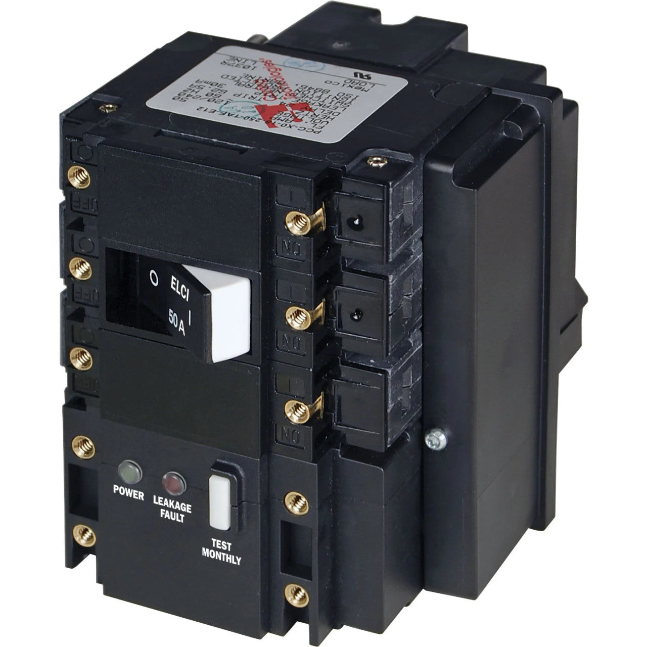 C-Series ELCI Main Rocker Circuit Breaker