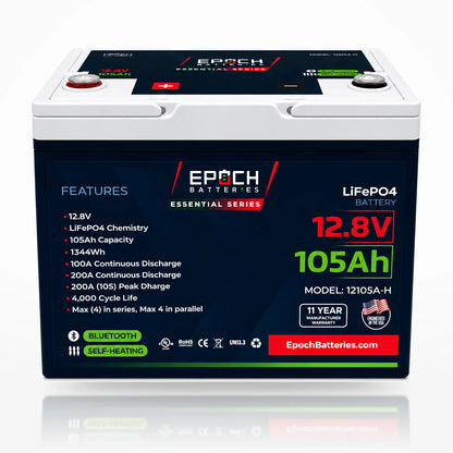 Epoch Essential Series 24V LiFePO4 Battery