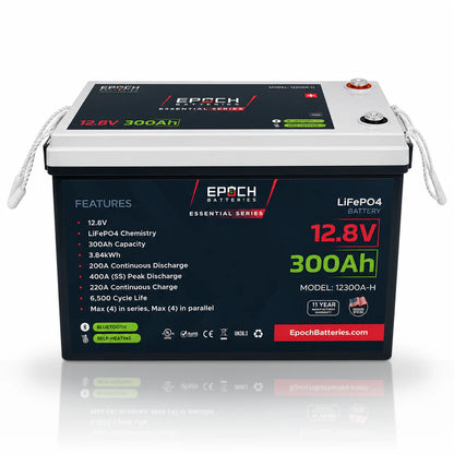 Epoch Essential Series 24V LiFePO4 Battery