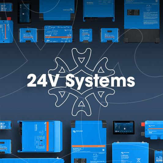 24V Ford Transit System with Second Alternator (24V 300Ah Victron NG Batteries)