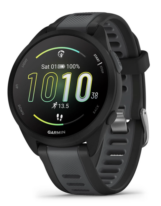 Forerunner 165 Music, Black/Slate Gray
