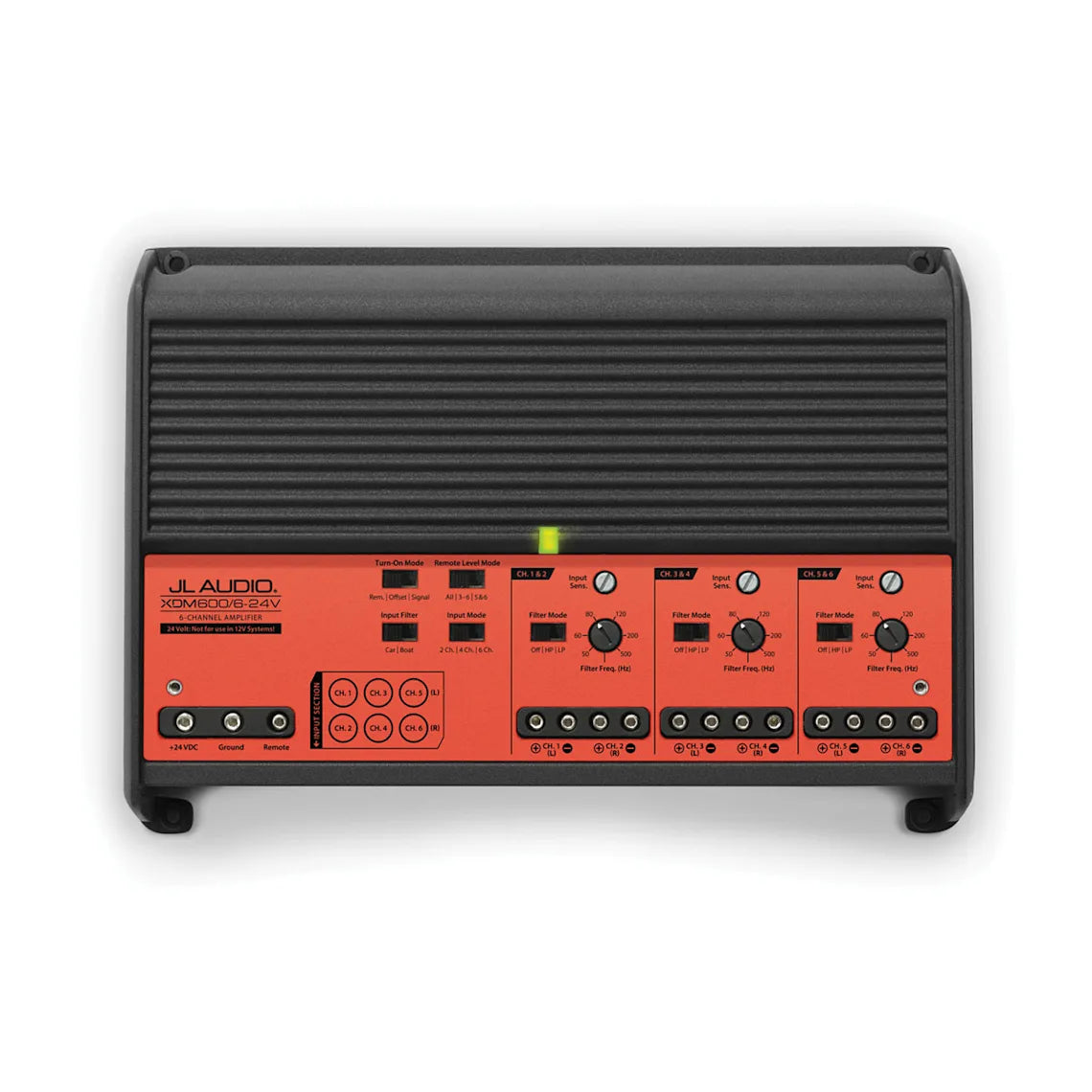 JL Audio® XDM Car and Marine Amplifier 24V System