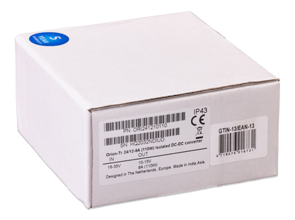 Orion-Tr DC-DC Converters Isolated