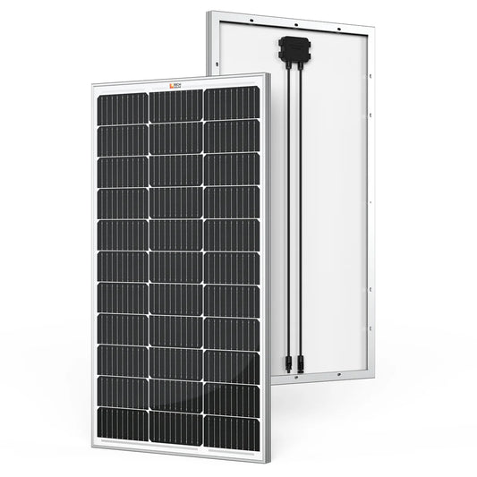 RICH SOLAR MEGA 12V 100 Watt Monocrystalline Solar Panel