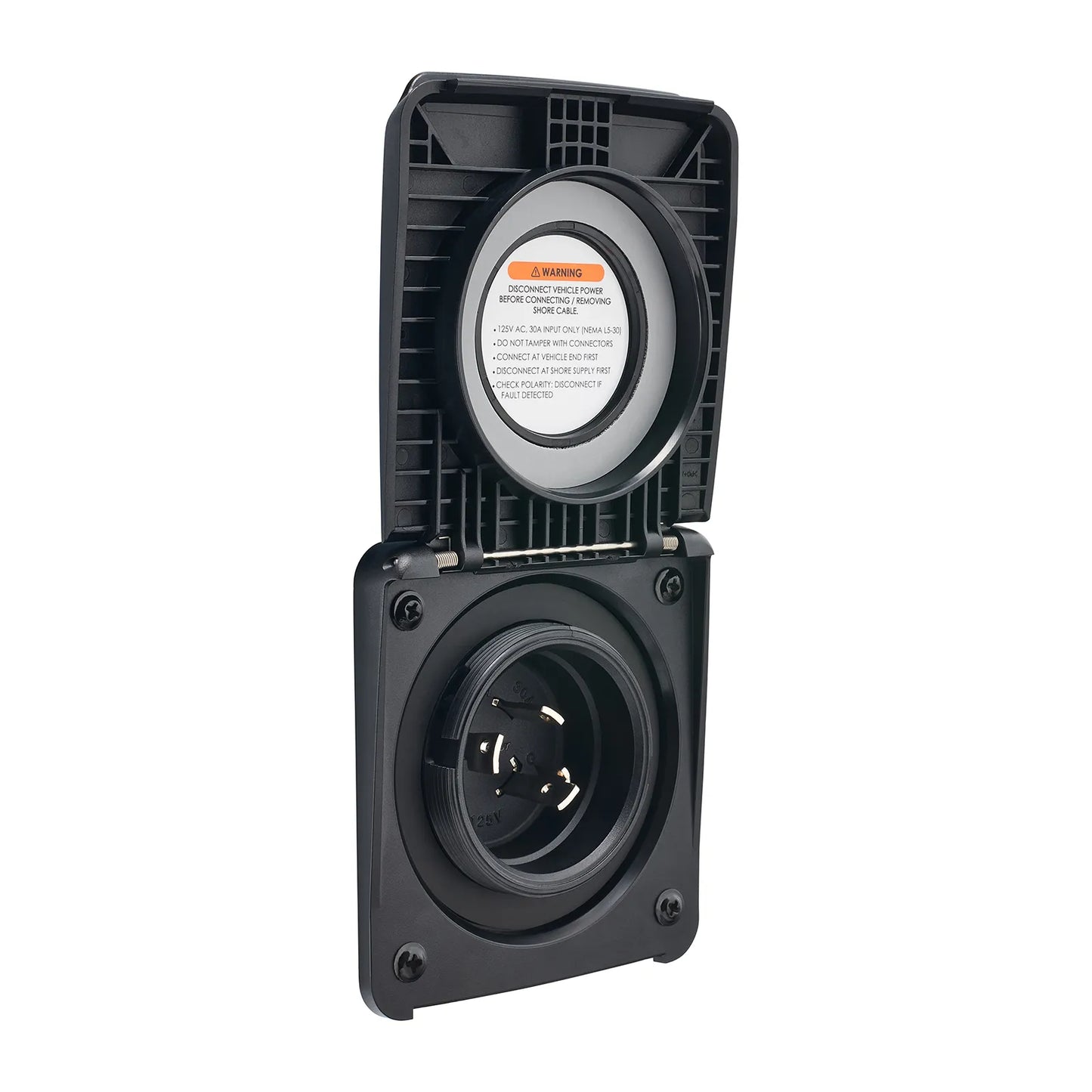 Roam Series 125V 30A AC Power Inlet