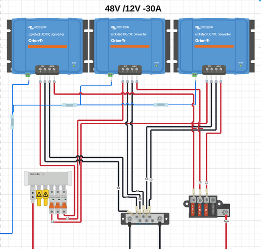 48-12 Step-Down Converter Kit