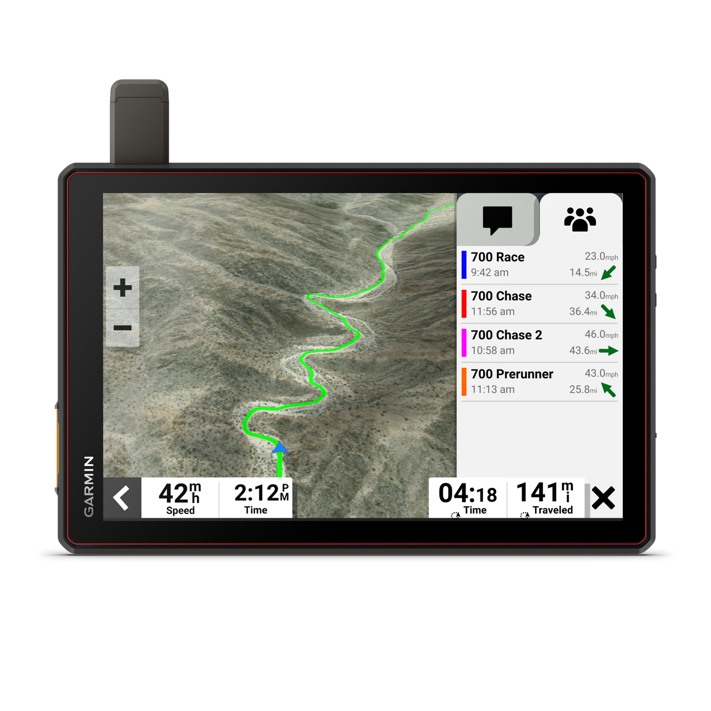 Tread® XL Baja Chase Edition, 10" Off-Road Chase Navigator