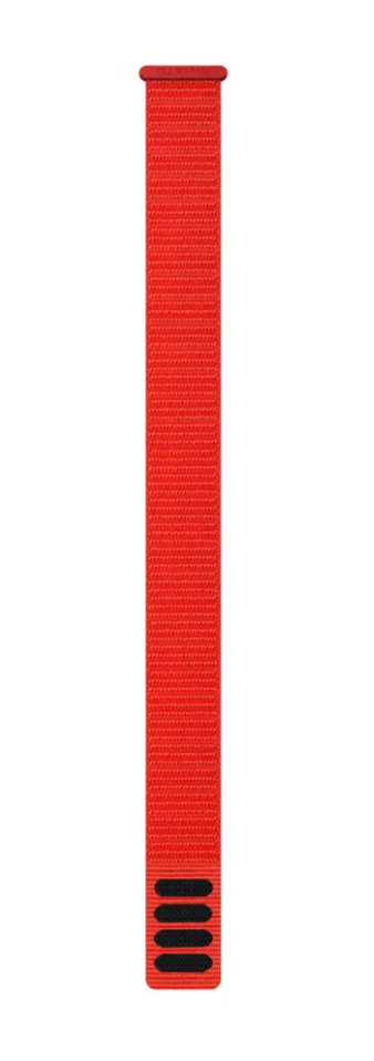 UltraFit Nylon Strap (22 mm), Flame Red