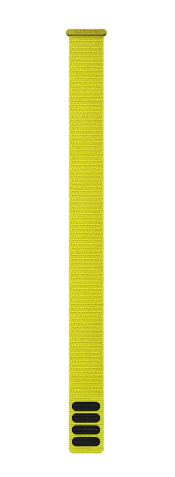 UltraFit Nylon Strap (22 mm), Amp Yellow