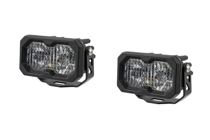 SSC2 2.0 SAE/DOT White Pro LED Pod (pair)