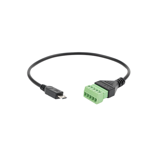 Shelly Micro USB to 5 Terminal Add-on