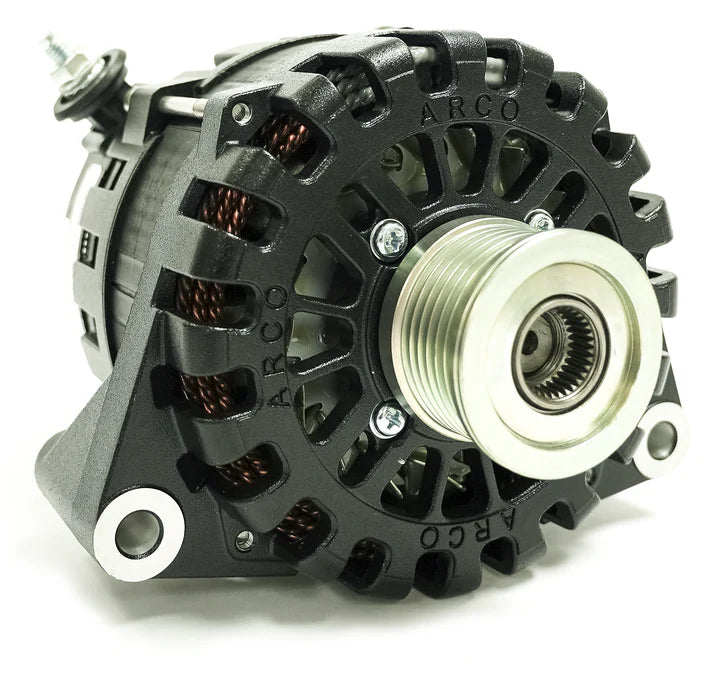Arco Alternator 48V 8kW N62, Side Battery Post, Externally Regulated, 50mm K6 OAP