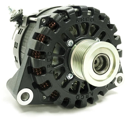 Arco Alternator 48V 8kW N62, Side Battery Post, Externally Regulated, 50mm K6 OAP
