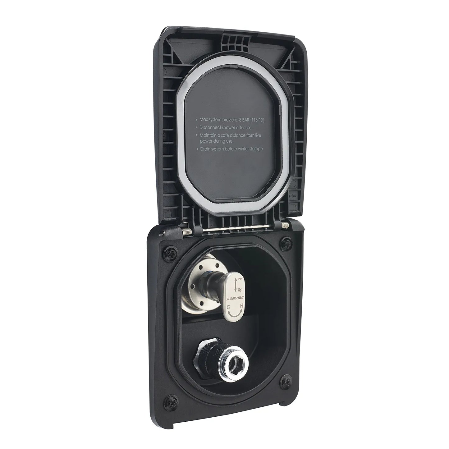 Roam Series Quick-Connect Hot/Cold Water Outlet