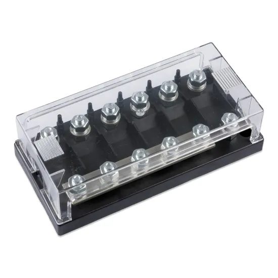 Fuse holder 6-way for MEGA-fuse